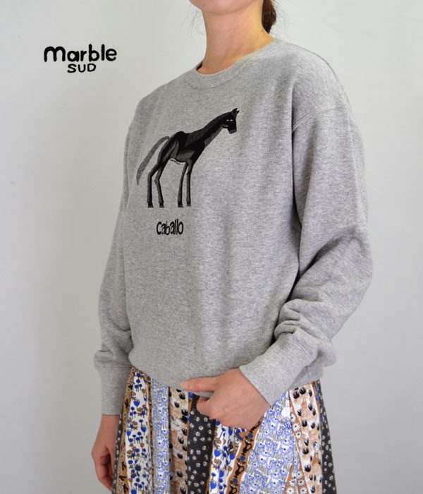 マーブルシュッド (marble SUD) Caballo SWEAT L/Sの画像