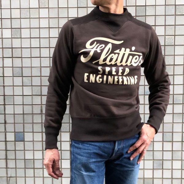 フリーホイーラーズ FREEWHEELERS “Flatties” ATHLETIC SWEAT SHIRT 2034002