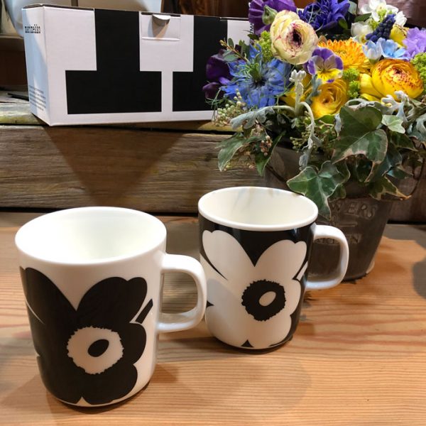 マリメッコ marimekko Juhla Unikko mug set