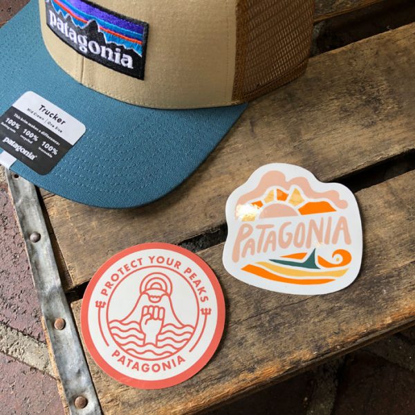 パタゴニア ステッカー PEAK PROTECTOR BADGE STICKER SAME OCEAN STICKER