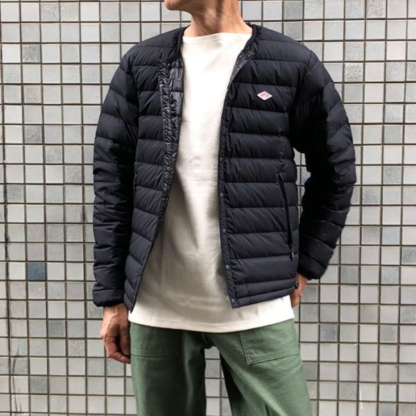 ダントン DANTON MEN’S NNF INNER DOWN CREWNECK JACKET DT-A0025