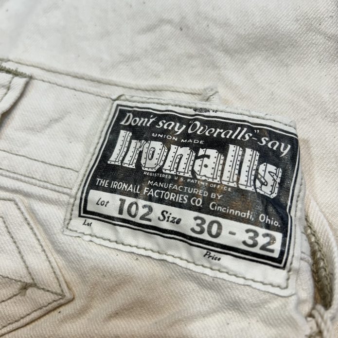 FREEWHEELERS(フリーホイーラーズ) -Lot 102 OVERALLS- 1920~1930s STYLE WORK CLOTHING