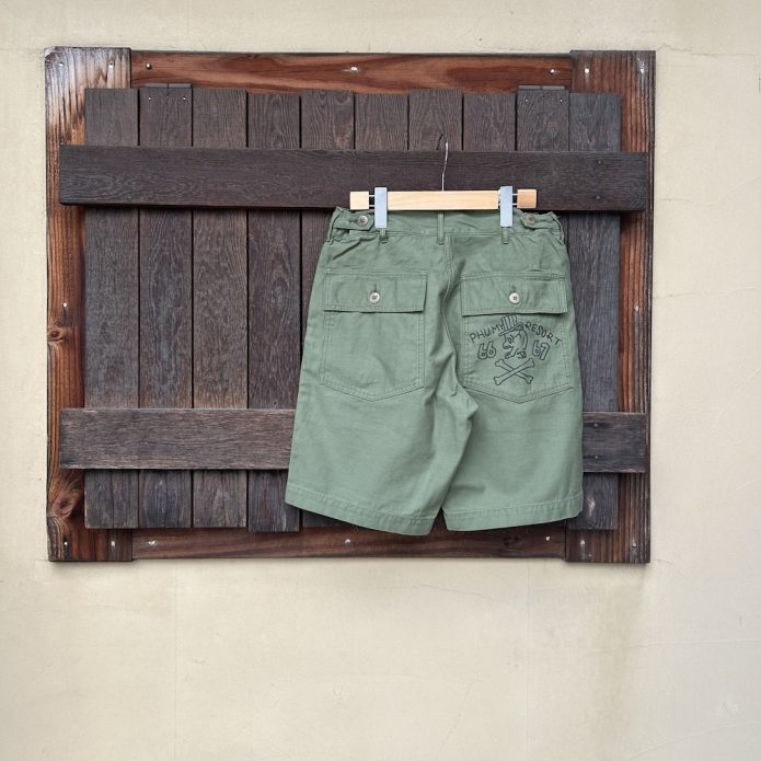 コリンボ COLIMBO 50’S ARMY UTILITY SHORTS -FORT BRAGG- -CUSTOM-