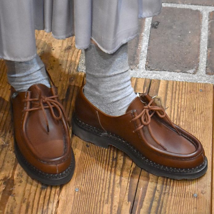 パラブーツ (PARABOOT) MICHAEL MARRON ミカエル チロリアンシューズ レディース 721203 トップジミーのレディースコーディネート画像