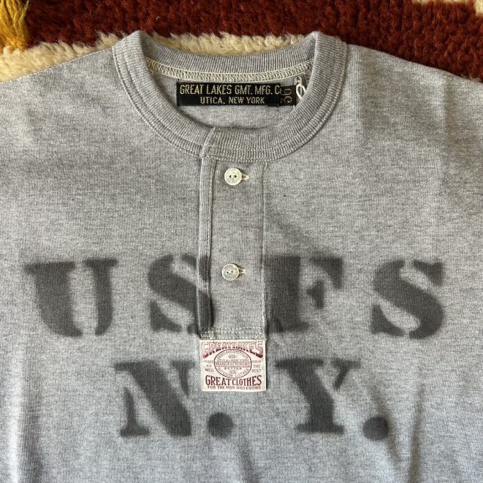 フリーホイーラーズ FREEWHEELERS -U.S.FOREST SERVICE- HENLEY NECKED SHORT SLEEVE SHIRT 2425012