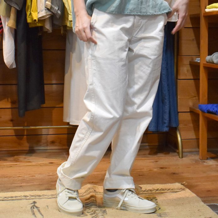 オアスロウ (orSlow) FRENCH WORK PANTS (UNISEX) コットンワークパンツ 03-5000 トップジミーのレディースコーディネート画像