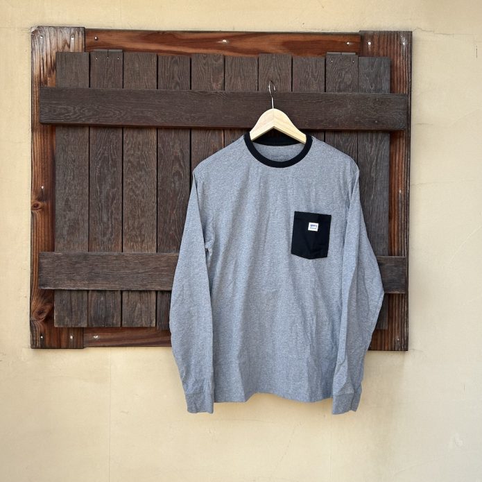 パタゴニア (PATAGONIA) L/S Shop Sticker Pocket Responsibili-Tee 37763