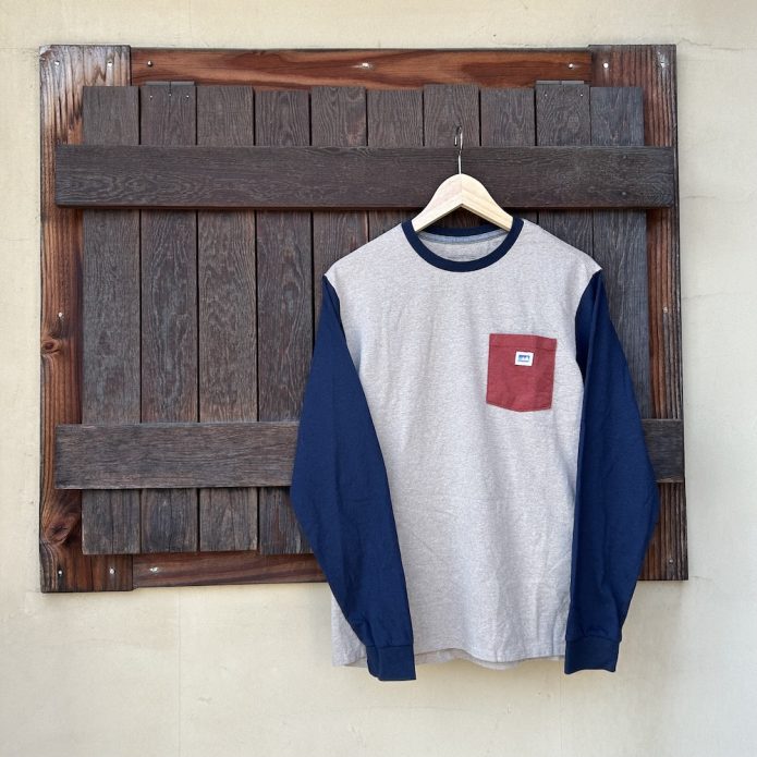 パタゴニア (PATAGONIA) L/S Shop Sticker Pocket Responsibili-Tee 37763