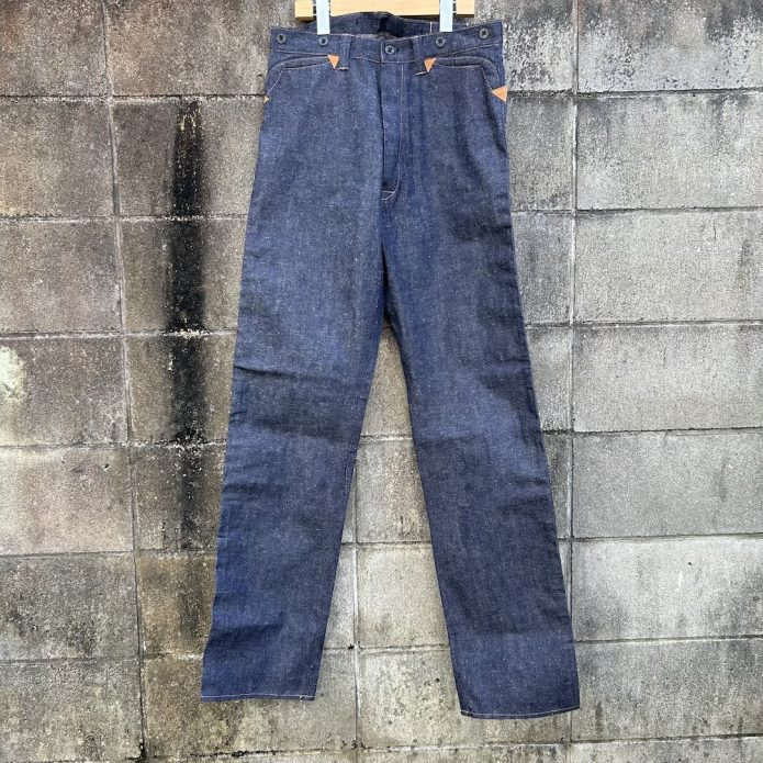 ウエアハウス WAREHOUSE Lot 1229 1900 4POCKET HEAVY LEATHER BOUND OVERALL