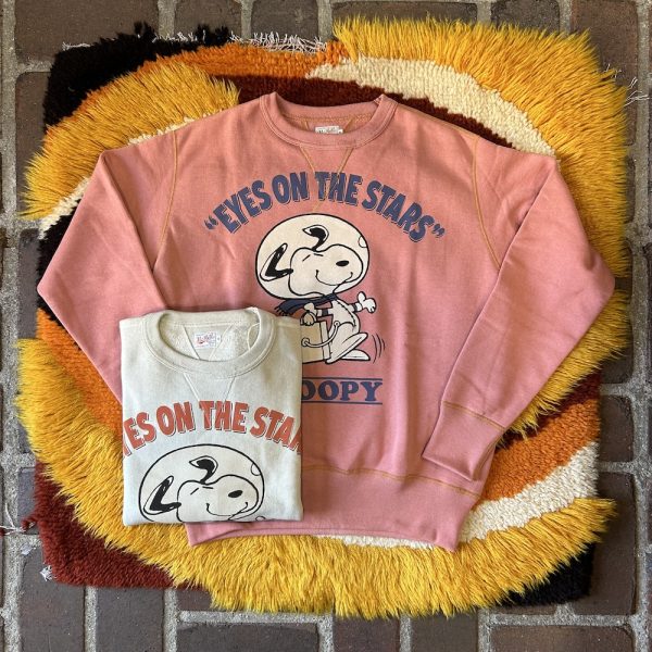 トイズマッコイ (TOYS McCOY) SWEAT SHIRT -SNOOPY EYES ON THE STARS- 長袖プリントスウェットシャツ ピーナッツ スヌーピー TMC2456