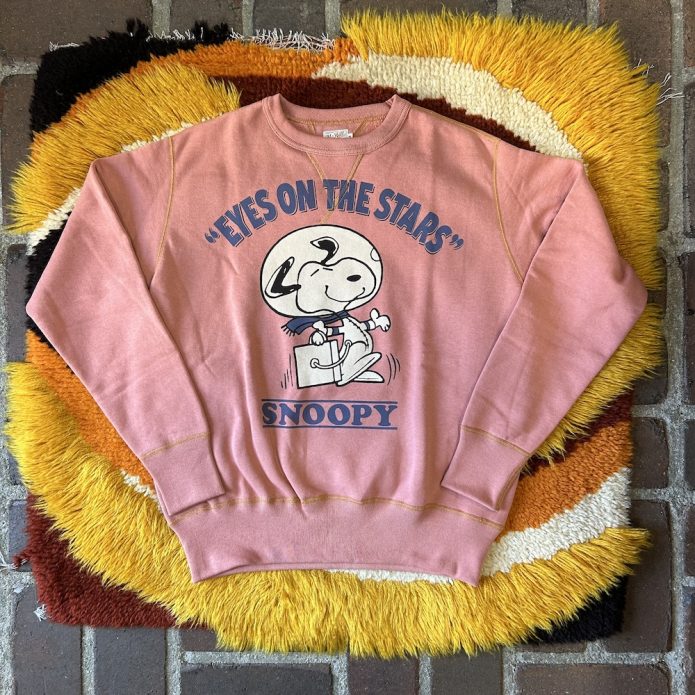 トイズマッコイ (TOYS McCOY) SWEAT SHIRT -SNOOPY EYES ON THE STARS- 長袖プリントスウェットシャツ ピーナッツ スヌーピー TMC2456