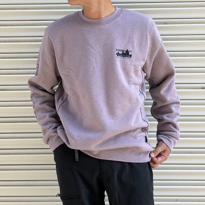 パタゴニア (PATAGONIA) 73 スカイライン アップライザル クルー スウェットシャツ 73 Skyline Uprisal Crew Sweatshirt 長袖スウェットプリントTシャツ 39656