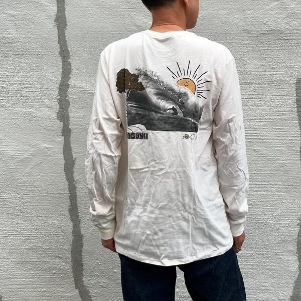 パタゴニア PATAGONIA M's L/S Earthsuits Responsibili-Tee メンズ・ロングスリーブ・アーススーツ・レスポンシビリティー ¥8,250(tax included)