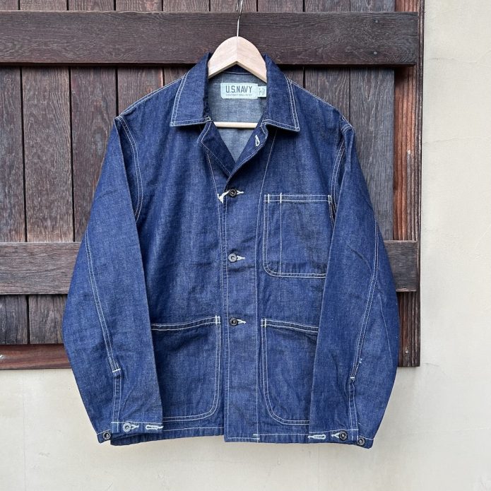 コリンボ COLIMBO NAVAL WORK JKT. N-3 TYPE 10oz DENIM PLAIN