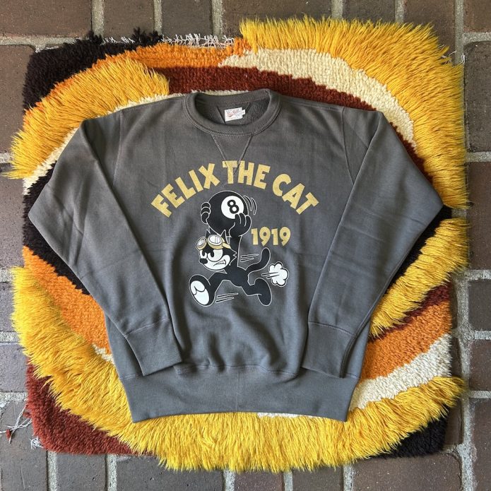 トイズマッコイ TOYS McCOY MILITARY SWEAT SHIRT TMC2448 FELIX THE CAT -8 BALL-