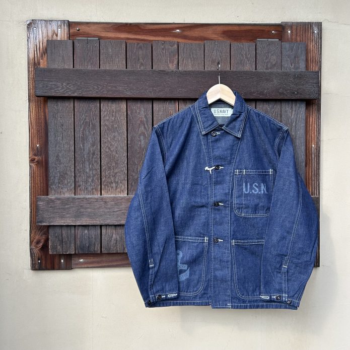 コリンボ COLIMBO NAVAL WORK JKT. N-3 TYPE **10oz DENIM** CUSTOM -NAD CHARLESTON-