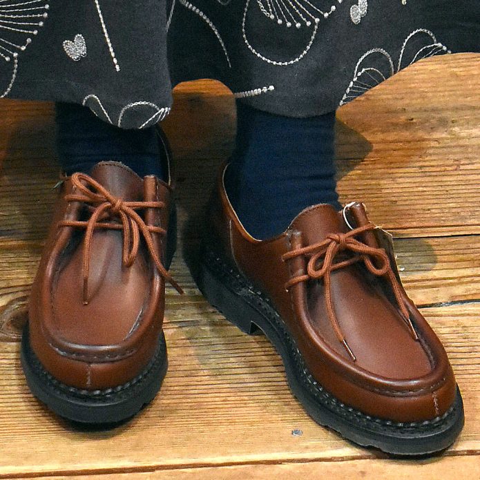 パラブーツ (PARABOOT) MICHAEL MARRON ミカエル チロリアンシューズ レディース 721203 トップジミーのレディースコーディネート画像