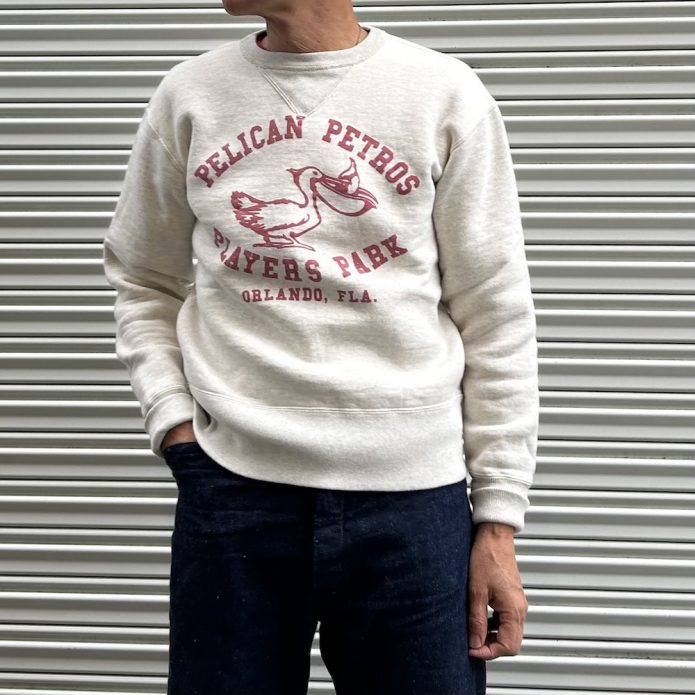 コリンボ COLIMBO KEYSTONE SWEAT SHIRT -PELICAN PETROS- ZZ-0421