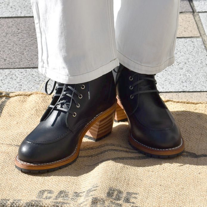 レッドウィング (RED WING) CLARA クララ レザーブーツ 靴 3405 トップジミーのレディースコーディネート画像