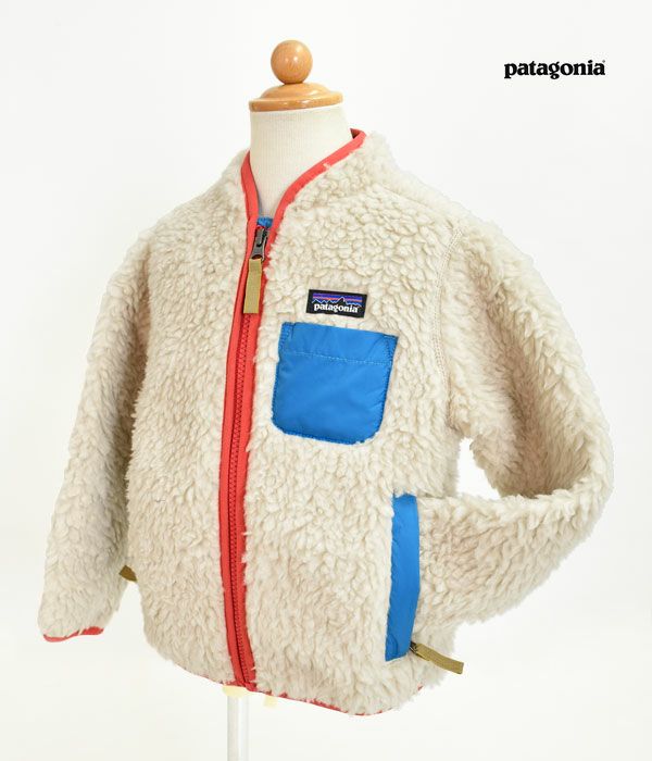 パタゴニア (PATAGONIA) ベビーレトロXジャケット Baby Retro-X Fleece Jacket キッズ フリースボアジャケット 61025