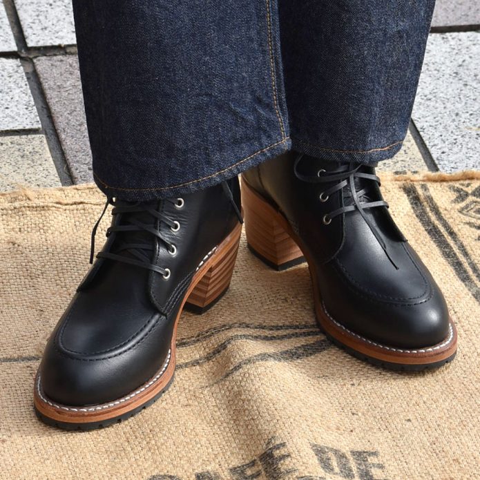 レッドウィング (RED WING) CLARA クララ レザーブーツ 靴 3405 トップジミーのレディースコーディネート画像