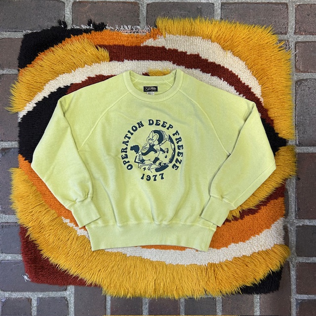 コリンボ COLIMBO LAGERGELD SWEAT RAGLAN SWEAT -O.D.F. 1977-