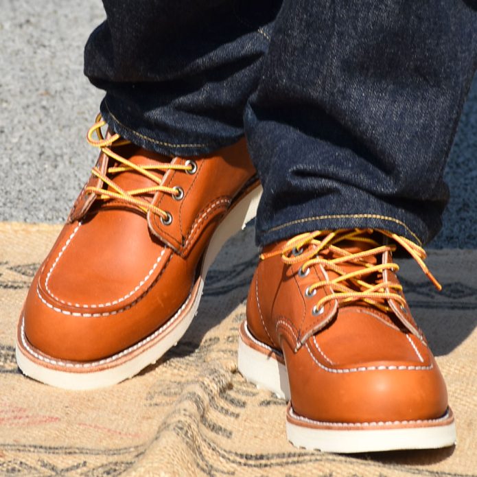 レッドウィング(RED WING) 6 CLASSIC MOC クラシックワークブーツ 6インチモックトゥ -オロレガシー- 875